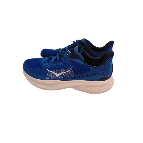 HOKA Mach 6 Running Shoes Mens Size 14 Blue White Athletic Sneakers main image 6